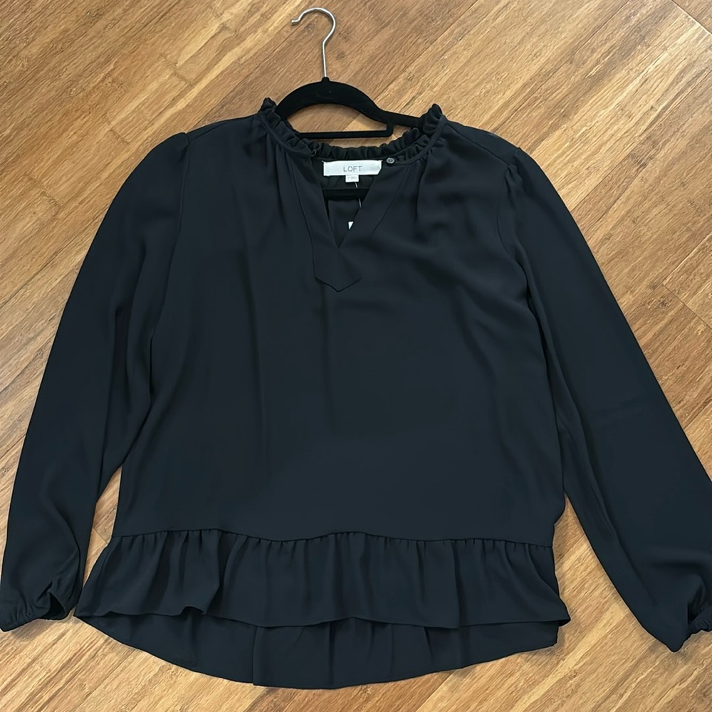 Never worn black blouse